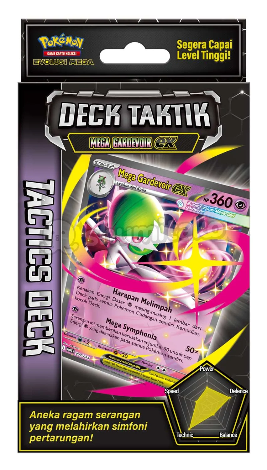 Deck Taktik Mega Gardevoir ex