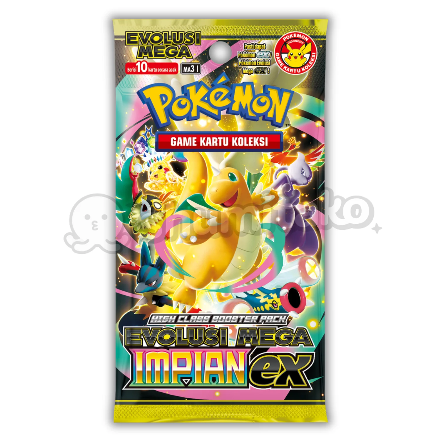 Pokemon ID Evolusi Mega Impian ex Booster Pack