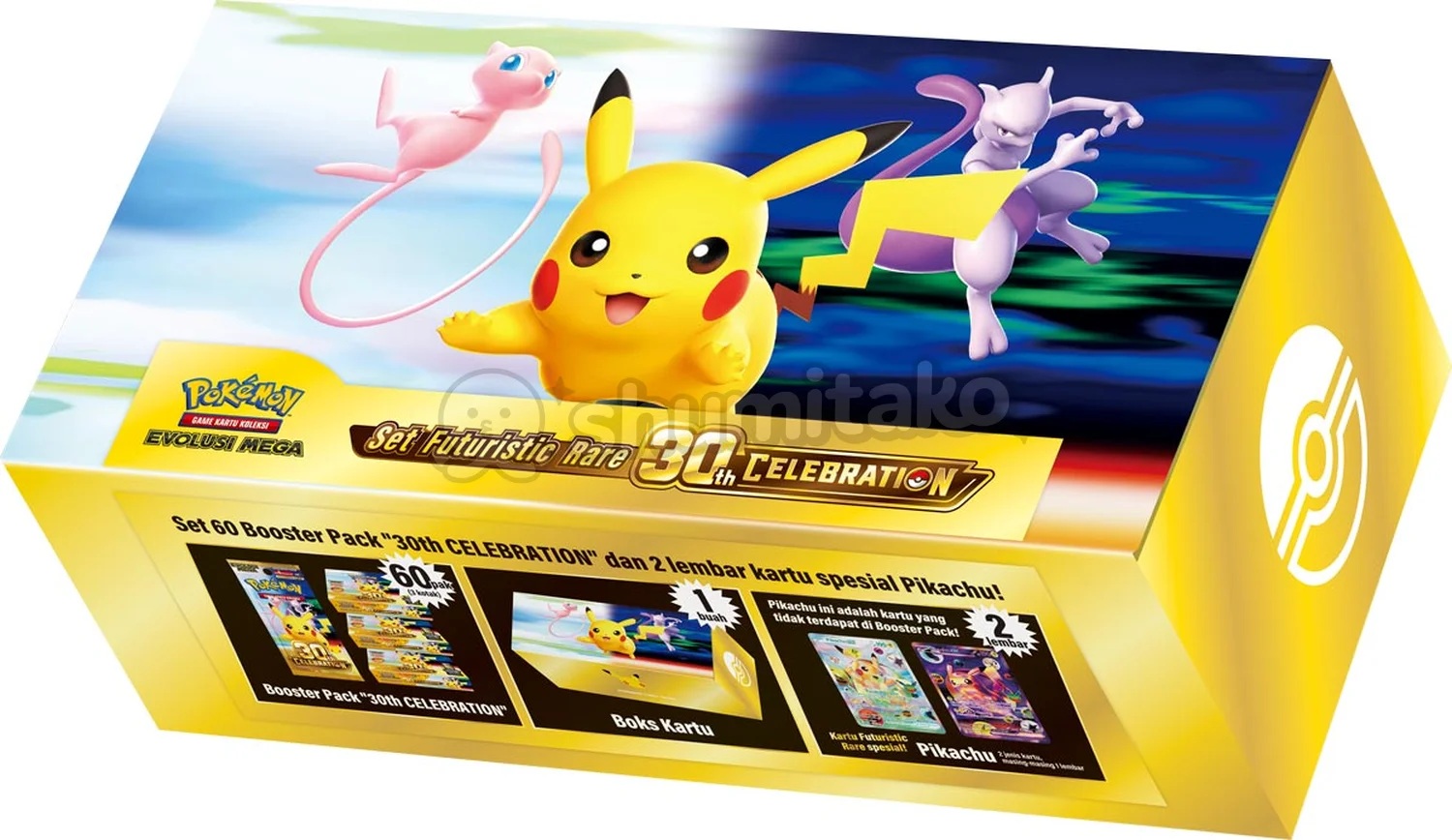 Pokemon ID MA6 30th Celebration Set Futuristic Rare