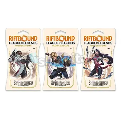 Riftbound EN League of Legends Spiritforged Sleeved Booster