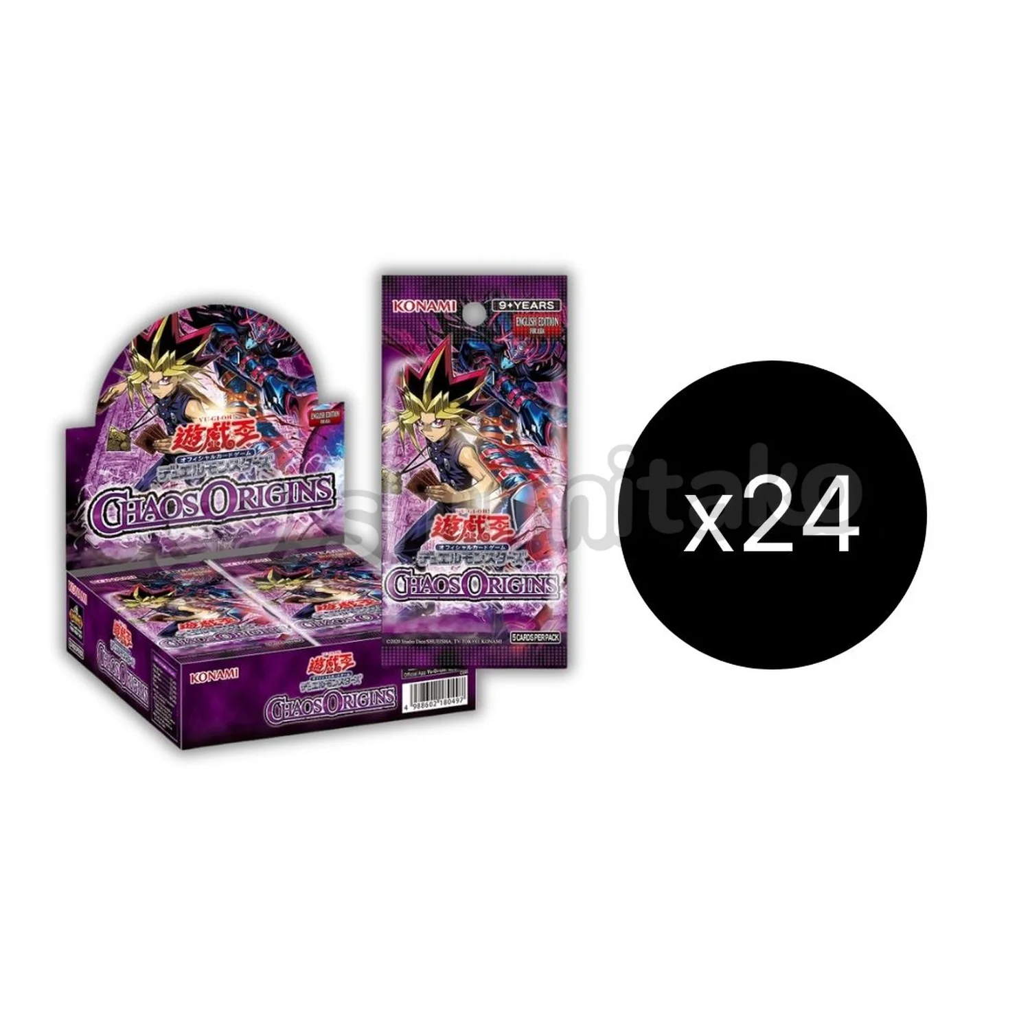 Yu-Gi-Oh! Asia English Chaos Origins Booster Box Case