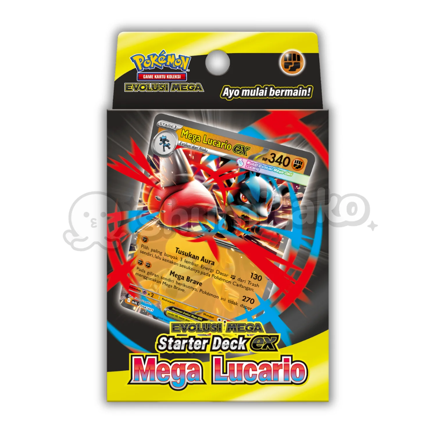 Pokemon ID Starter Deck ex Mega Lucario